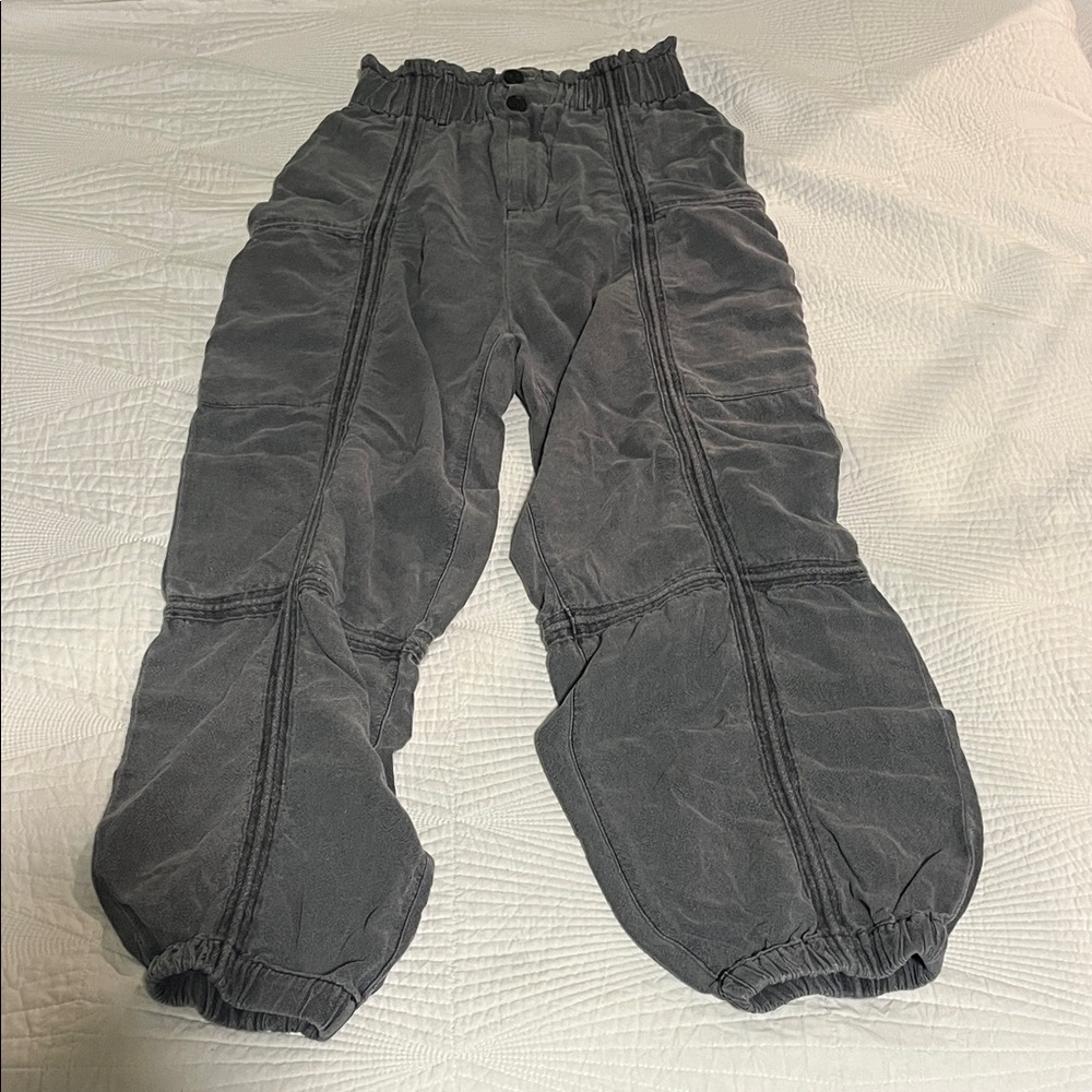 Gray Cargo Pants
